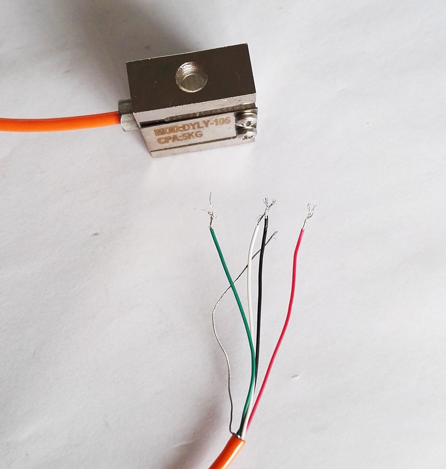 Micro Size 1KG S-Type Load Cell Tension and Compression Sensor (1kg) Pack of 2