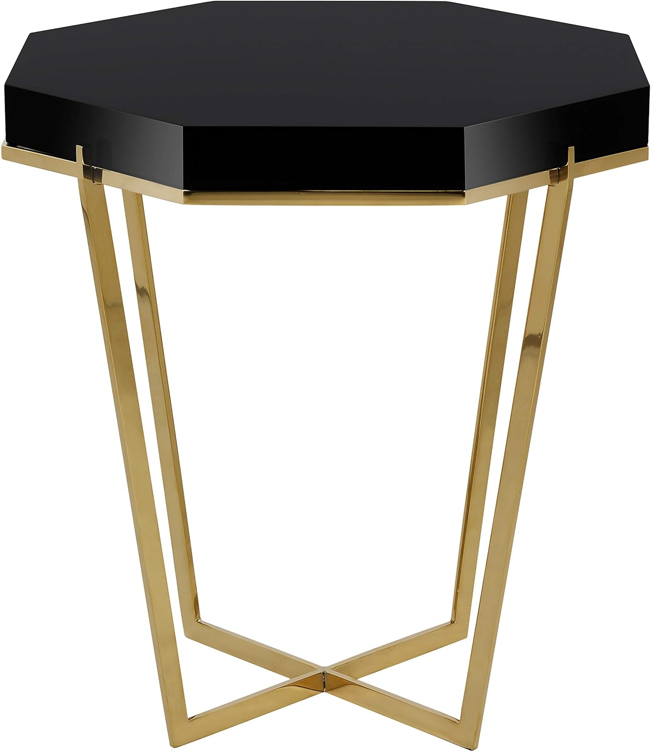 Safavieh Couture Collection Danna Black Metal End Table