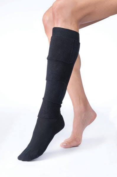 FarrowWrap 4000 Legpiece - Black, Regular Compression Wrap