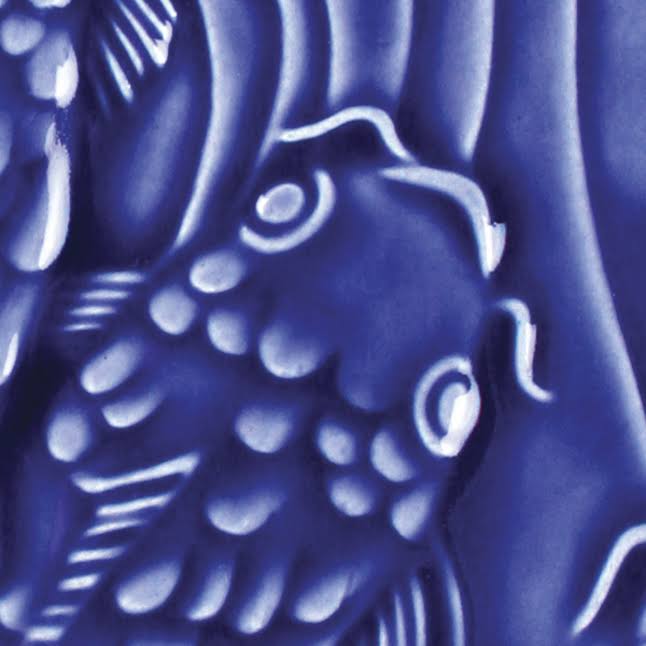 Amaco Lead-Free Non-Toxic Gloss Glaze - 1 Gal Plastic Jar Dark Blue LG-21