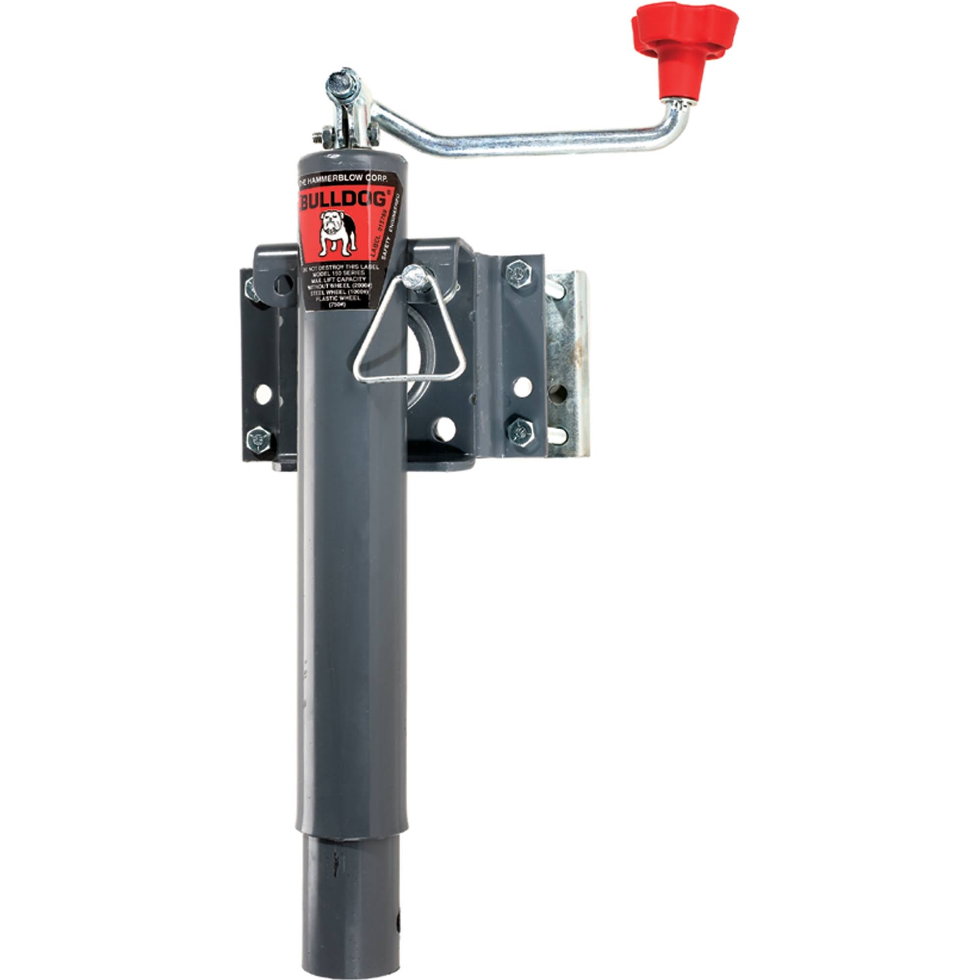 Bulldog Bolt-On Jack Topwind 10x22 Travel Bolt-On Swivel 151443