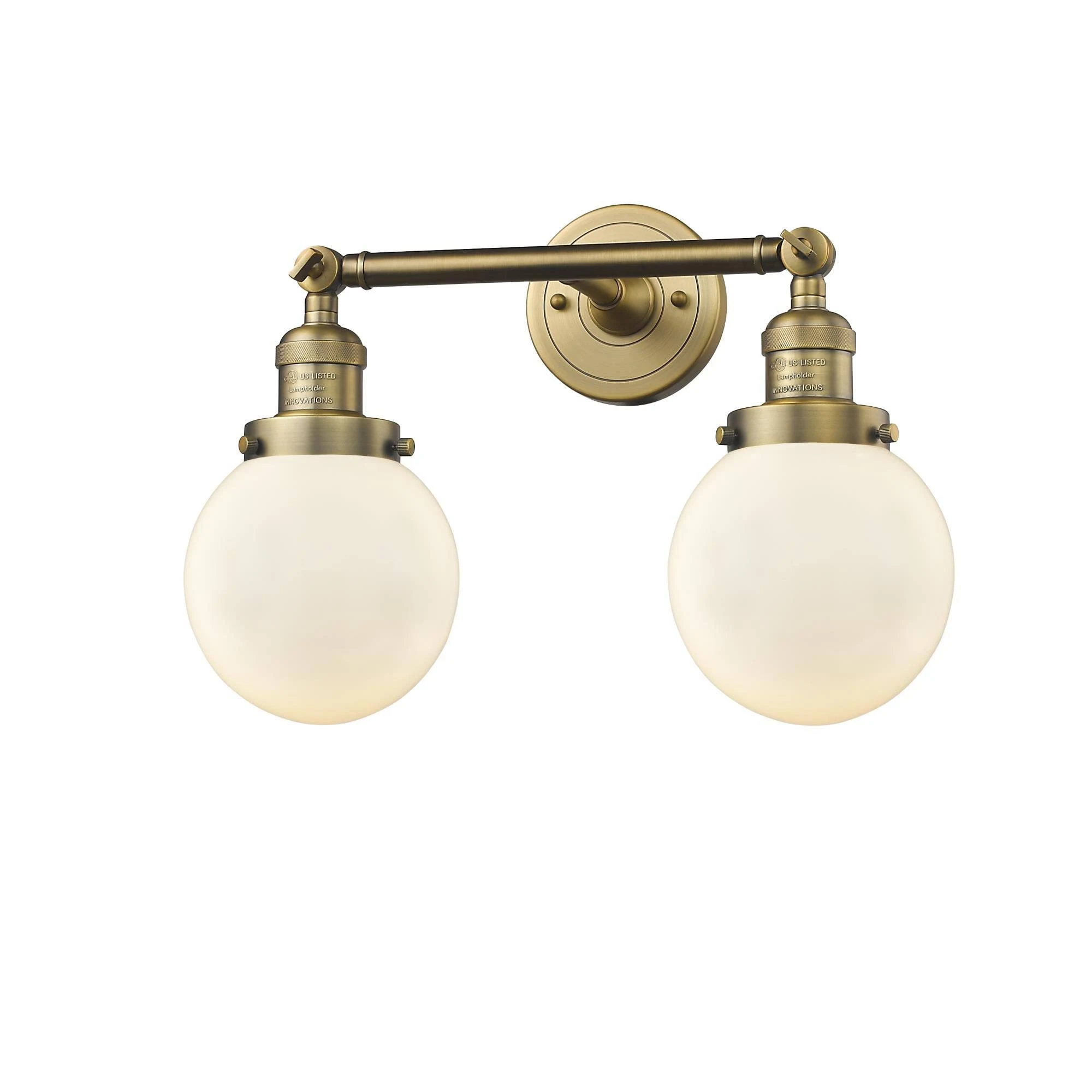 Innovations Lighting-Beacon 2 Light Bath Vanity Light-208-BB-G201-6