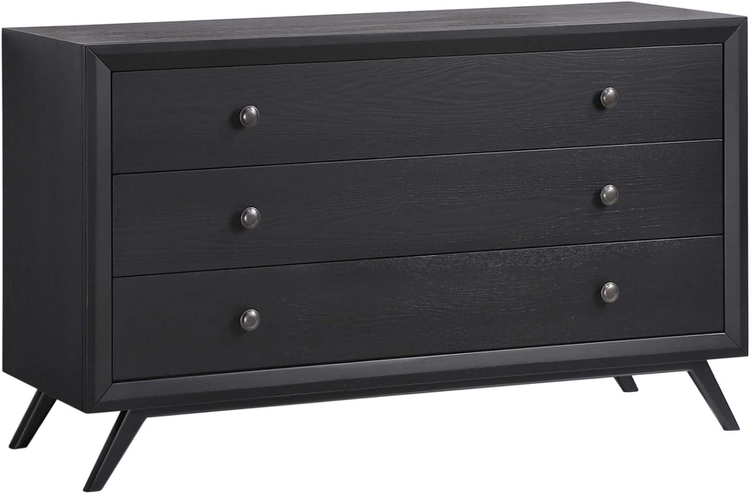 Modway Tracy Mid-Century Modern Wood Nightstand in Cappuccino