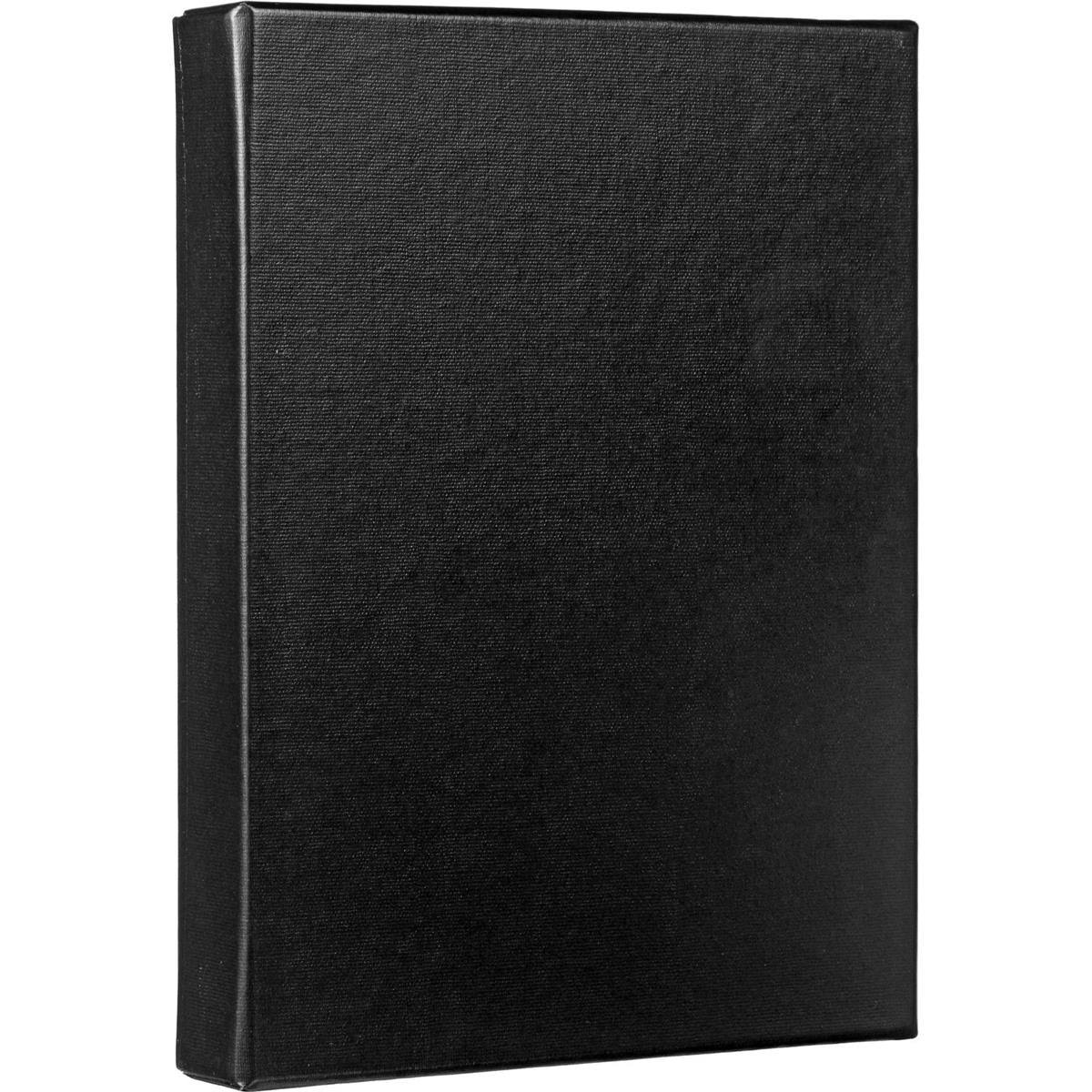 Print File 12x16x22 Clamshell Portfolio Box (Black) 210-0034