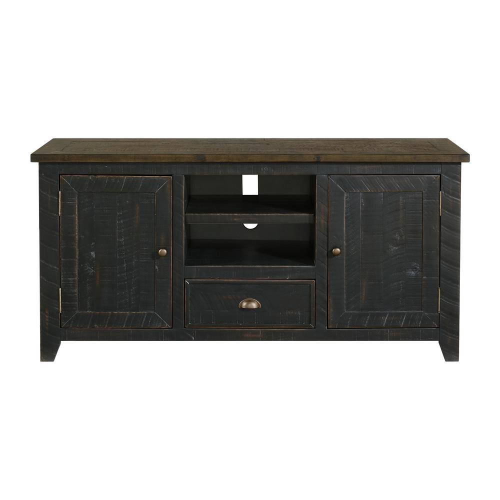 Martin Svensson Home Monterey 60x22 TV Stand Black and Brown