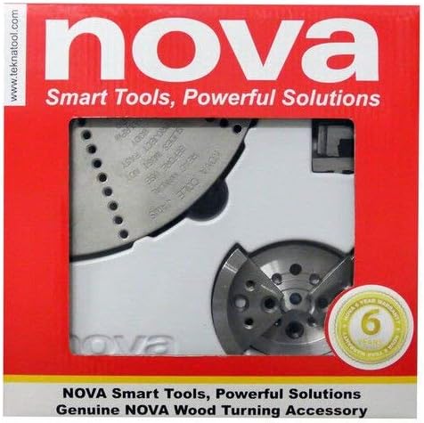 NOVA 6033 Most Popular Jaw Chuck Accessory Jaws Bundle (Includes JSCOLE 10