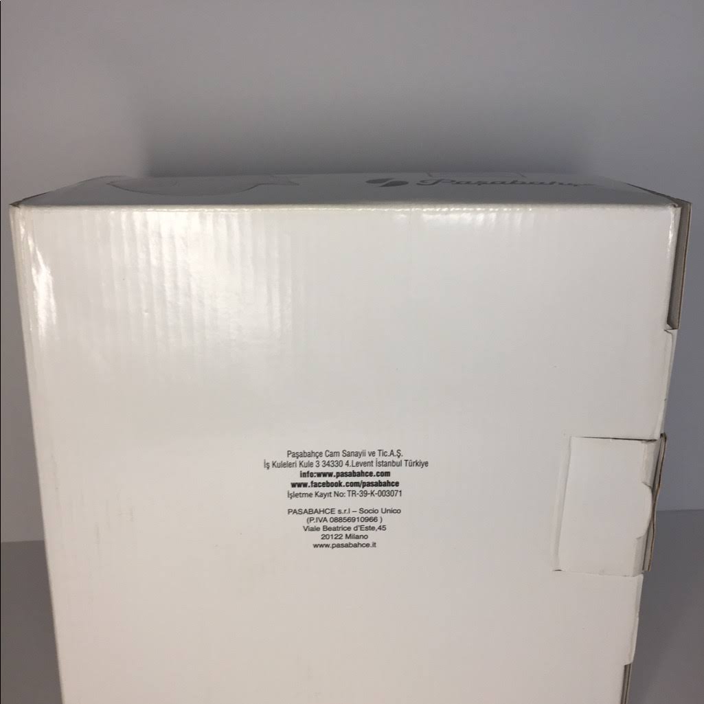 Pasabahce Marine 6 PC Set Crystal Clear Glass Fish Shaped Platter Snack Dish