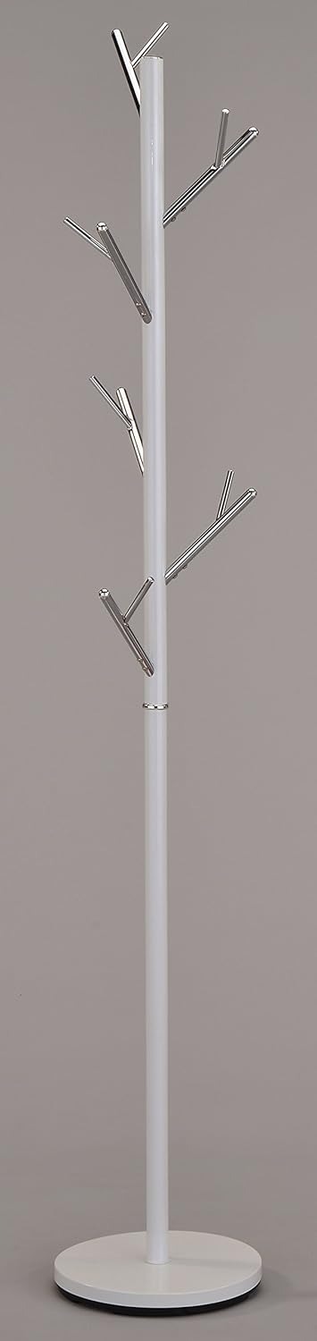 WHI Contemporary coat rack, WHITE