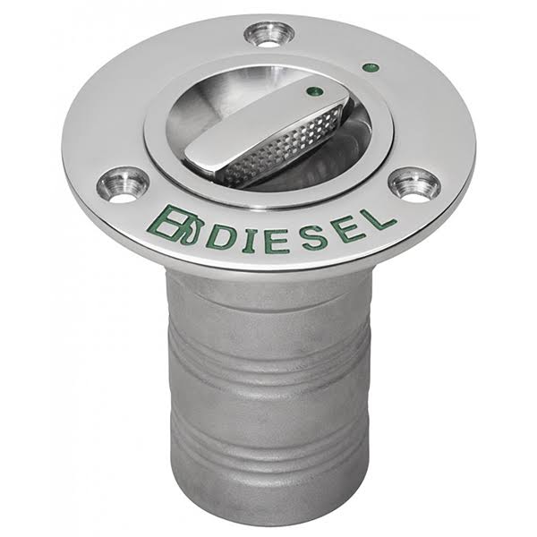 Whitecap Stainless EPA Pull Up Deck Fill - Diesel 6124EPAC
