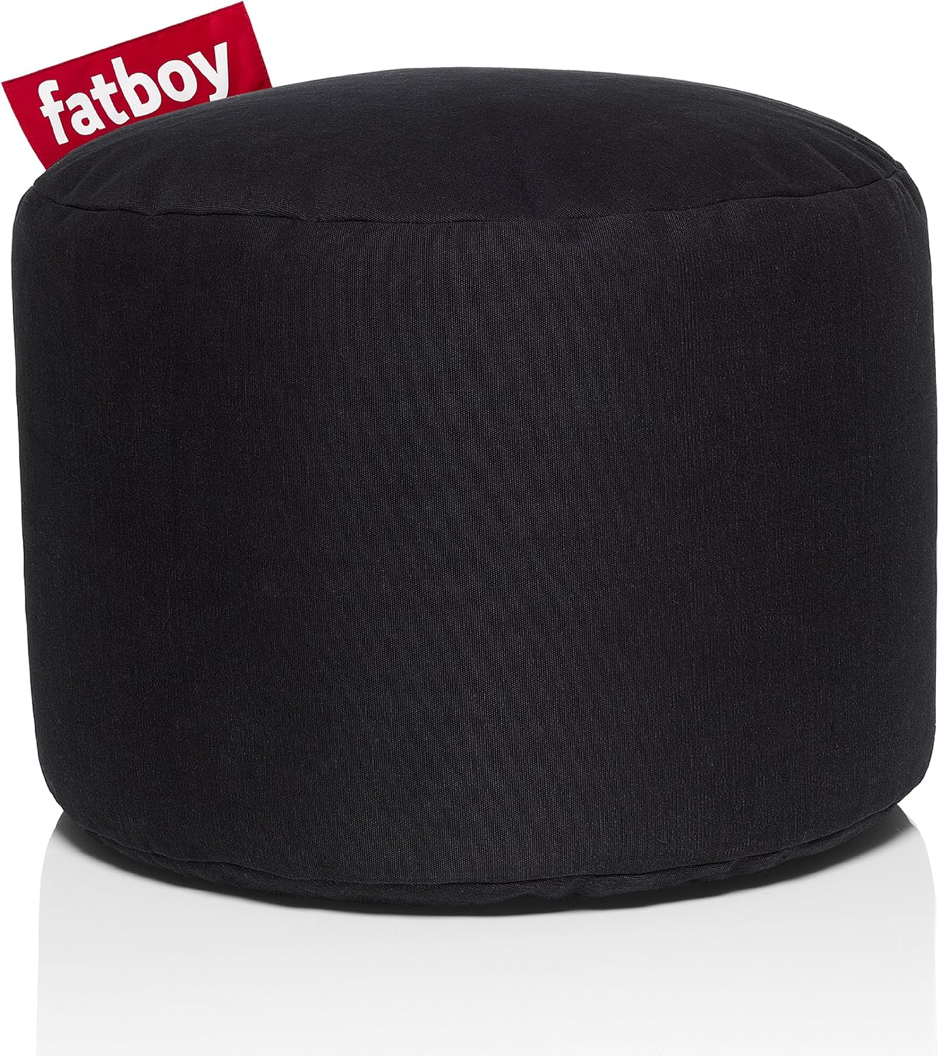 Fatboy Point Stonewashed Ottoman, Black