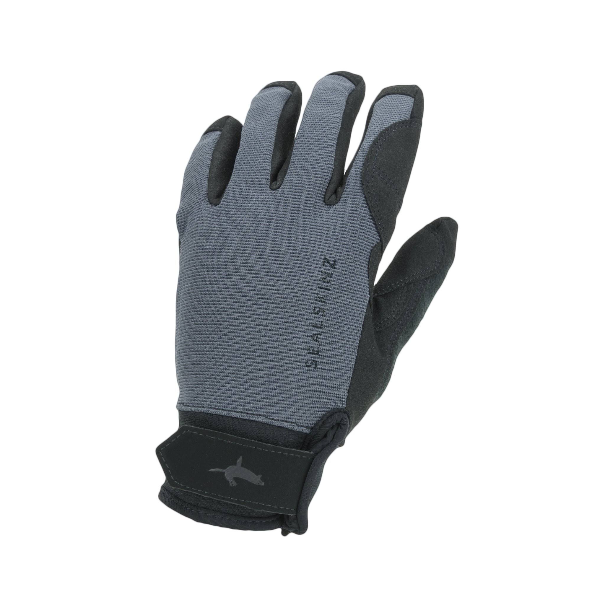 Sealskinz Waterproof All Weather Gloves Grey/Black XL