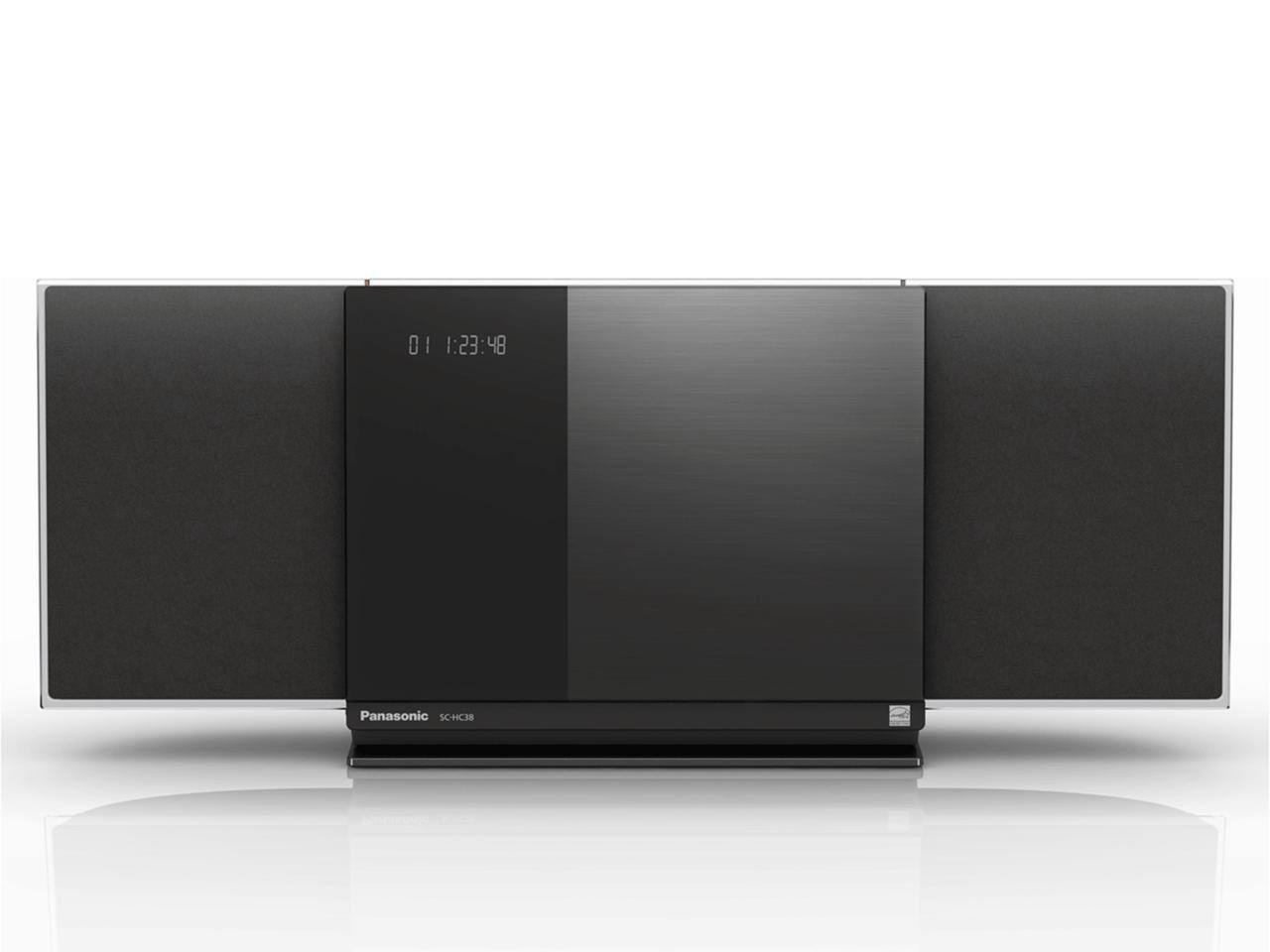 Panasonic Sc-hc38 Slim Stylish Compact Micro System - iPod Direct