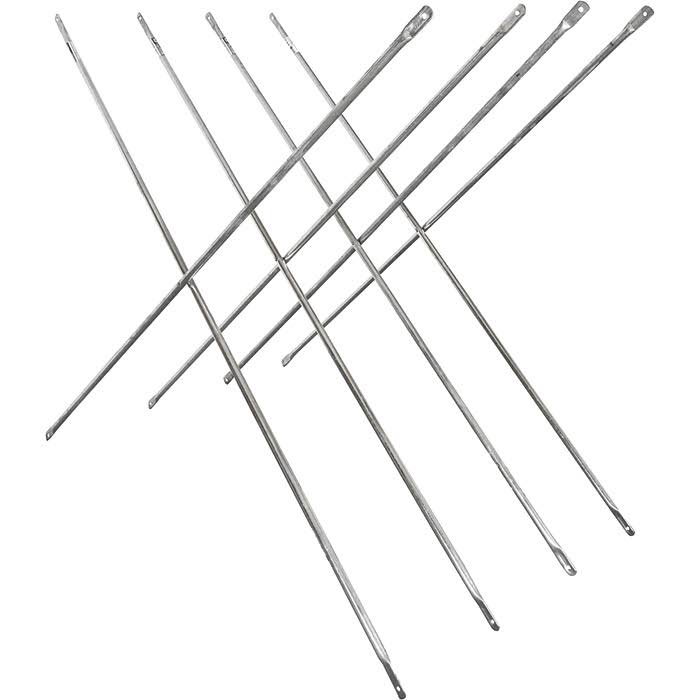 Metaltech Saferstack 4ft. x 7ft. Scaffold Cross Brace - 4-Pack, Model M-MC4884K4