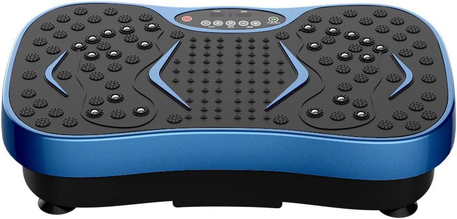 JUFIT Vibration Plate Vibrating Machine Whole Body Exercise Machine with Touch LED Screen, 99 Speeds and 11 Modes for Effective Exercise