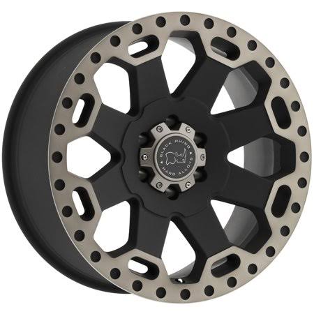 Black Rhino Warlord, 20x9 Wheel with 8x180 Bolt Pattern - Matte Black