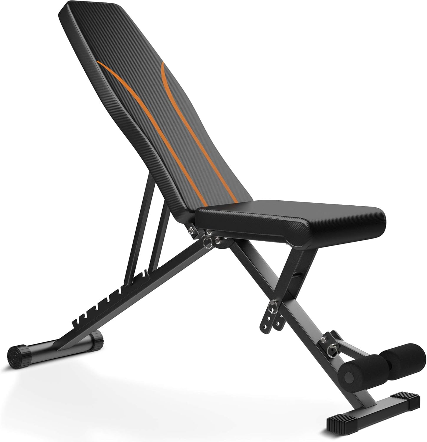 Weight Bench Adjustable Workout Bench for Full Body Workout,Foldable Strength Training Fitness Bench Multi-Purpose,Portable Flat/Incline/Decline Exercise Bench for Home Gym Pack of 2