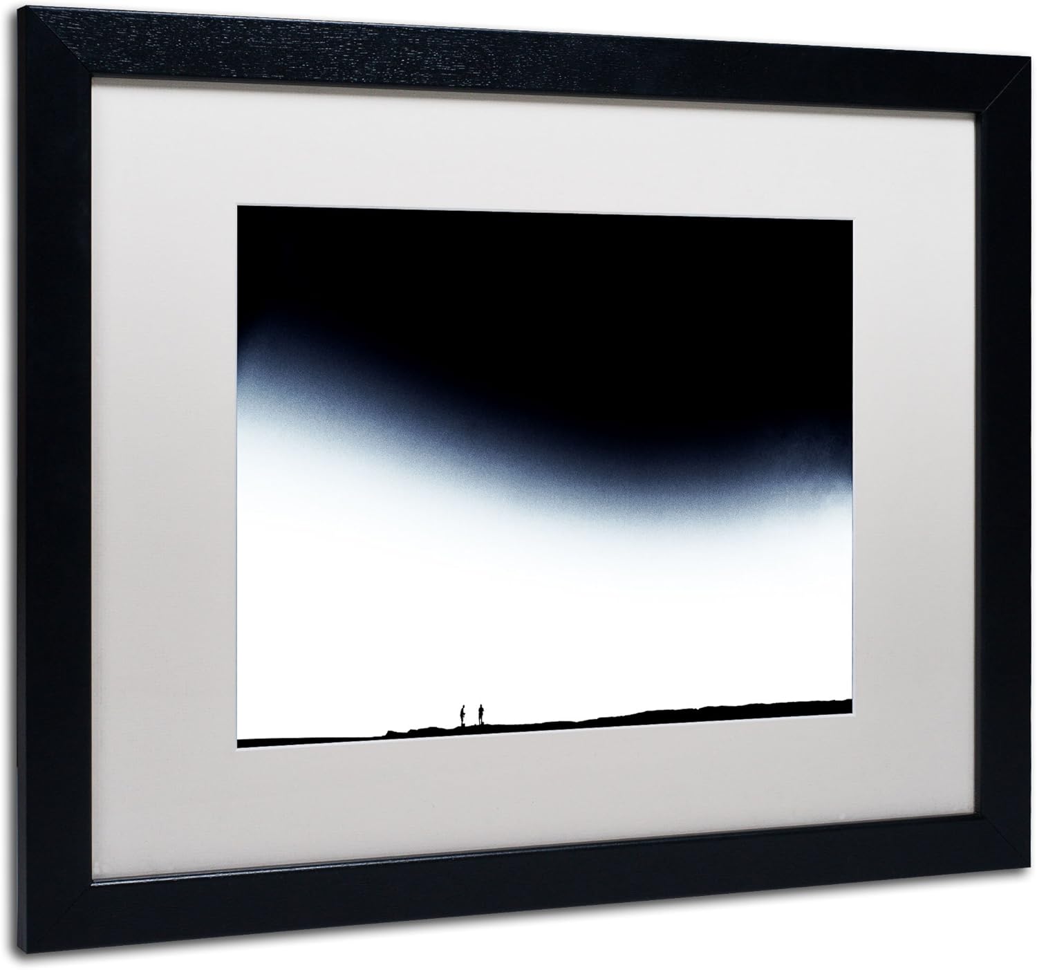 The Story of Us Artwork Beata Czyzowska Young in White Matte and Black Frame, 16 by 20-Inch Pack of 2