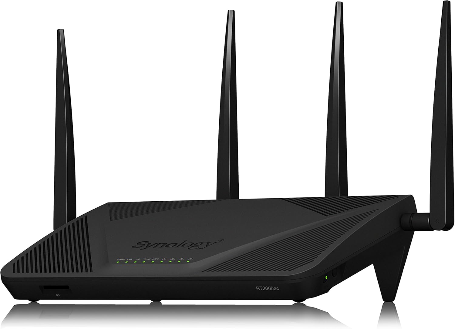 Synology RT2600ac 4x4 Dual-Band Gigabit Wi-Fi Router with mesh Wi-Fi and MR2200ac Mesh Wi-Fi Router
