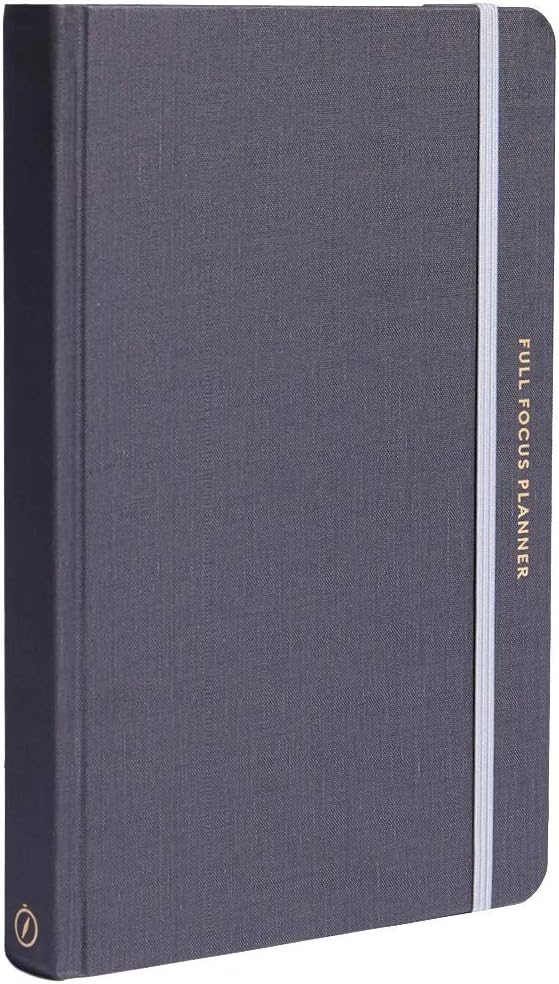 Full Focus Planner by Michael Hyatt - The #1 Daily Planner to Set Annual Goals, Increase Focus, Eliminate Overwhelm, and Achieve Your Biggest Goals - Hardcover - Grey 4.0 Pack of 2