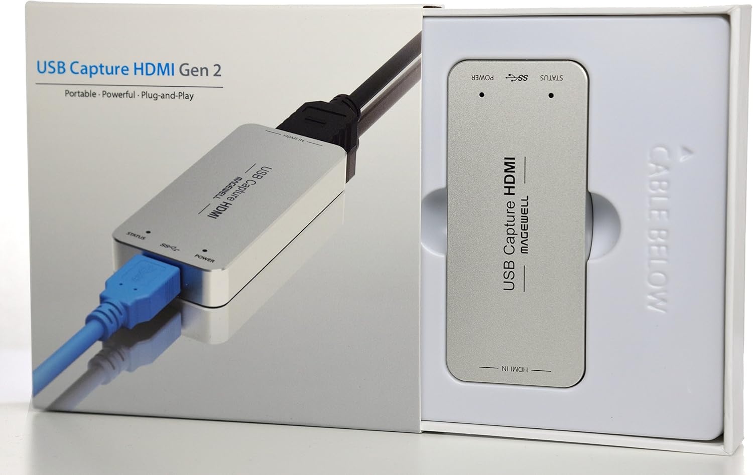 Magewell USB Capture HDMI Gen2 - USB 3.0 HD Video Capture Dongle Model 32060 (Replaces XI100DUSB HDMI)