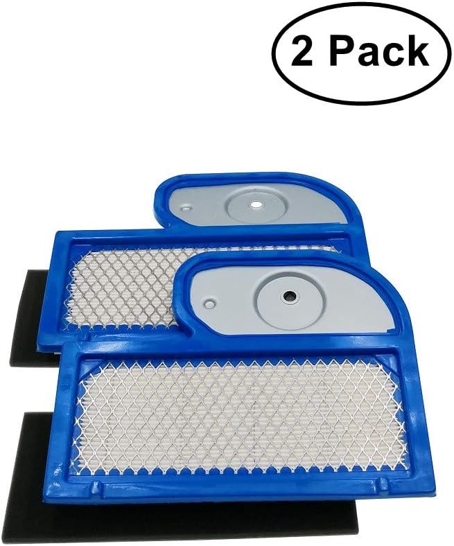 MOWFILL 2 Pack 11013-7002 Air Filter with 11013-7001 Pre Filter Replace for Kawasaki 11013-7006 E7195-11210 John Deere M137556 Cub Cadet 490-200-0004 Fits FH451V FH500V FH531V FH541V FH580V FH680D