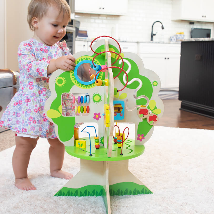 Fat Brain Toys Activity Tree - Forest Friends Discovery Tree