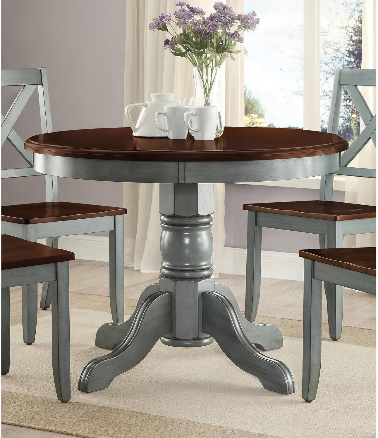 Better Homes and Gardens Cambridge Place Dining Table, Antique Sage
