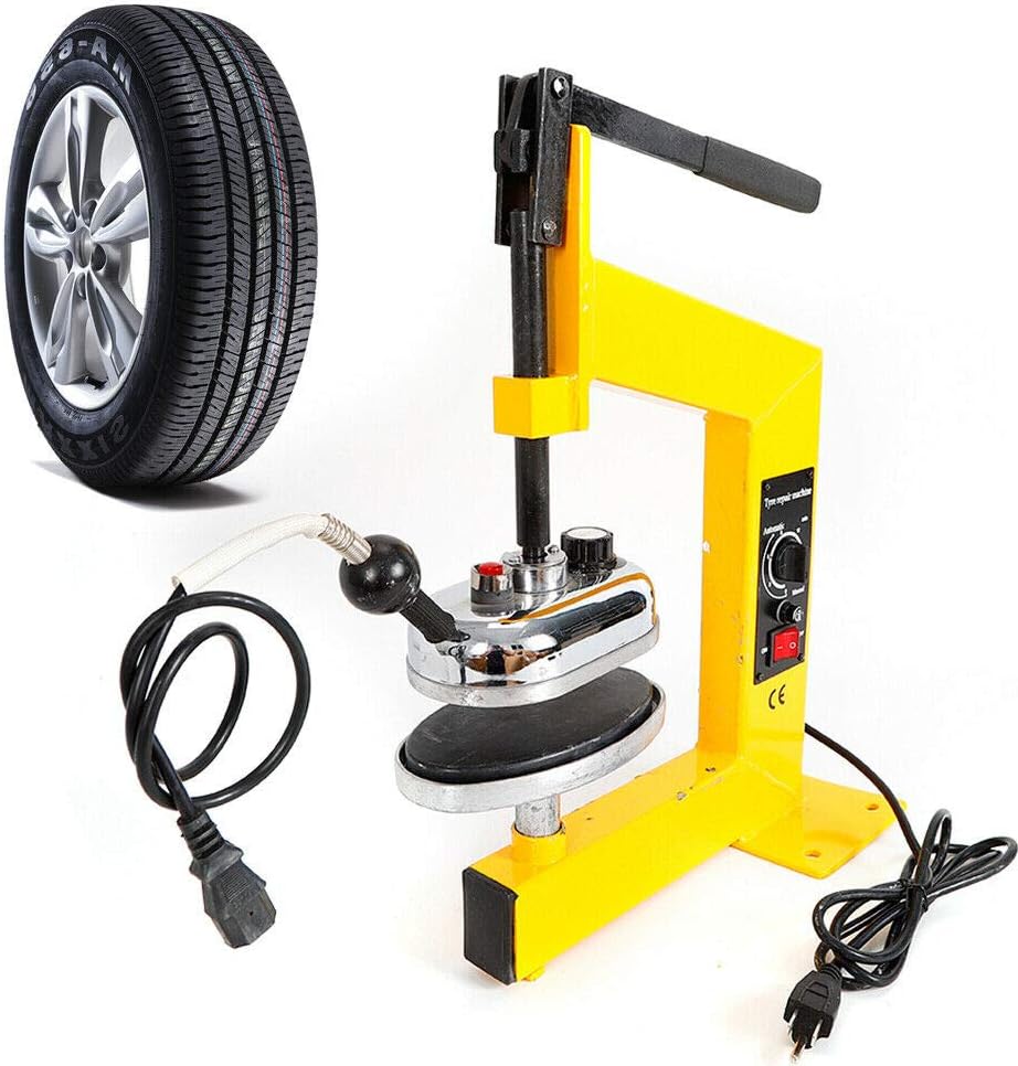 BSTOOL Tire Auto Repair Kit, 110V DIY Tyre Puncture Vulcanizer Tire Repair Tool Vulcanizing Machine for Car Truck
