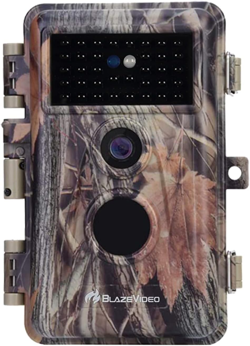 Game Trail Deer Camera with Night Vision 24MP HD 1296P H.264 MP4 Video Hunters Wildlife Hunting Cam No Glow IR Motion Sensor Activated IP66 Waterproof & Password Protected Photo & Video Model