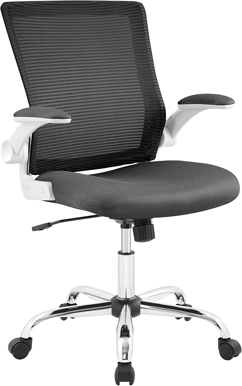 Serta Creativity Ergonomic Mesh Office Computer Desk Chair, Adjustable Armrest with Mid-Back Lumbar Support, Gray