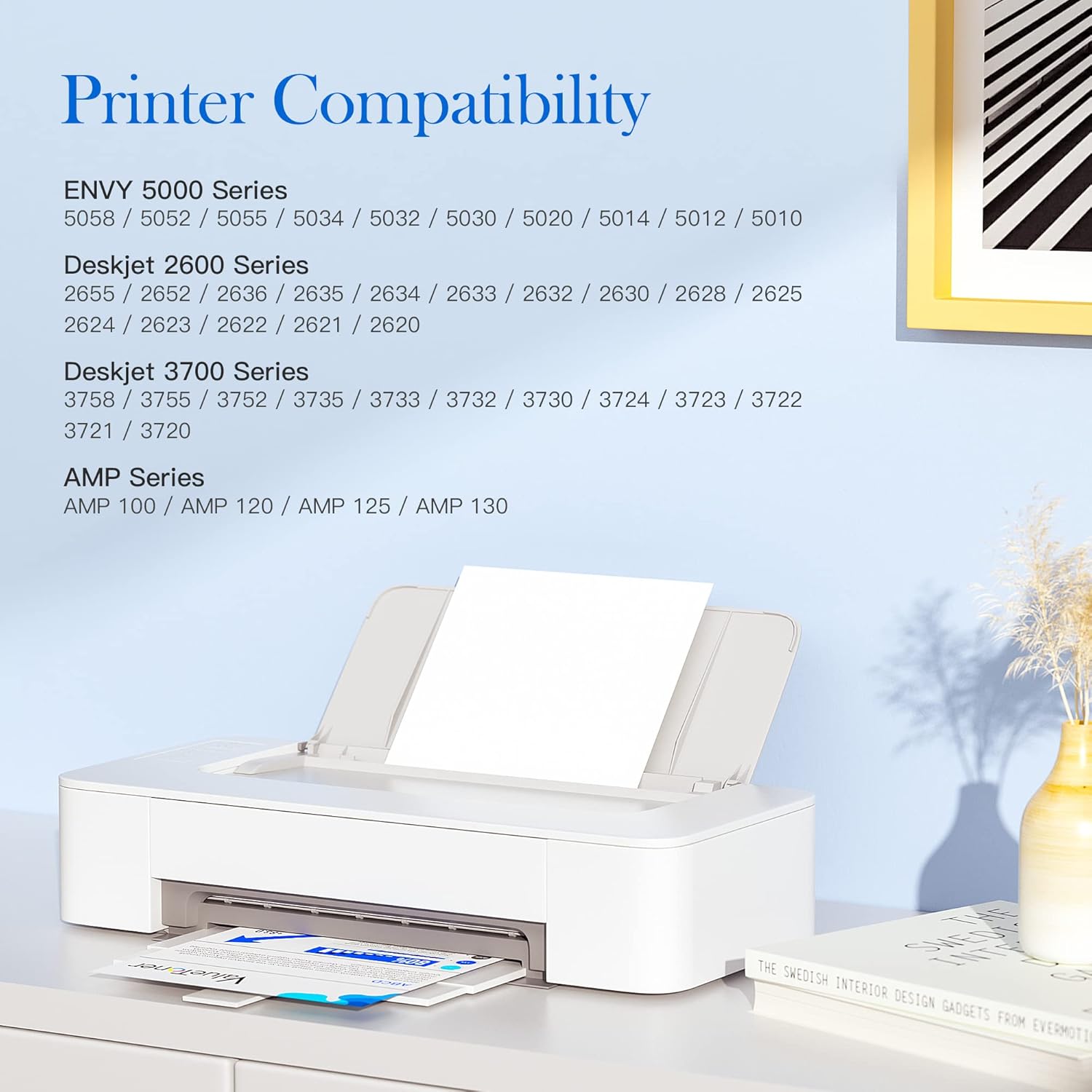 Valuetoner Remanufactured Ink Cartridges Replacement for HP 65XL 65 XL N9K04AN for Envy 5055 5052 5058 DeskJet 3755 2655 3720 3722 3723 3752 3758 2652 2624 Printer High Yield (1 Black, 1 Color) Pack of 2