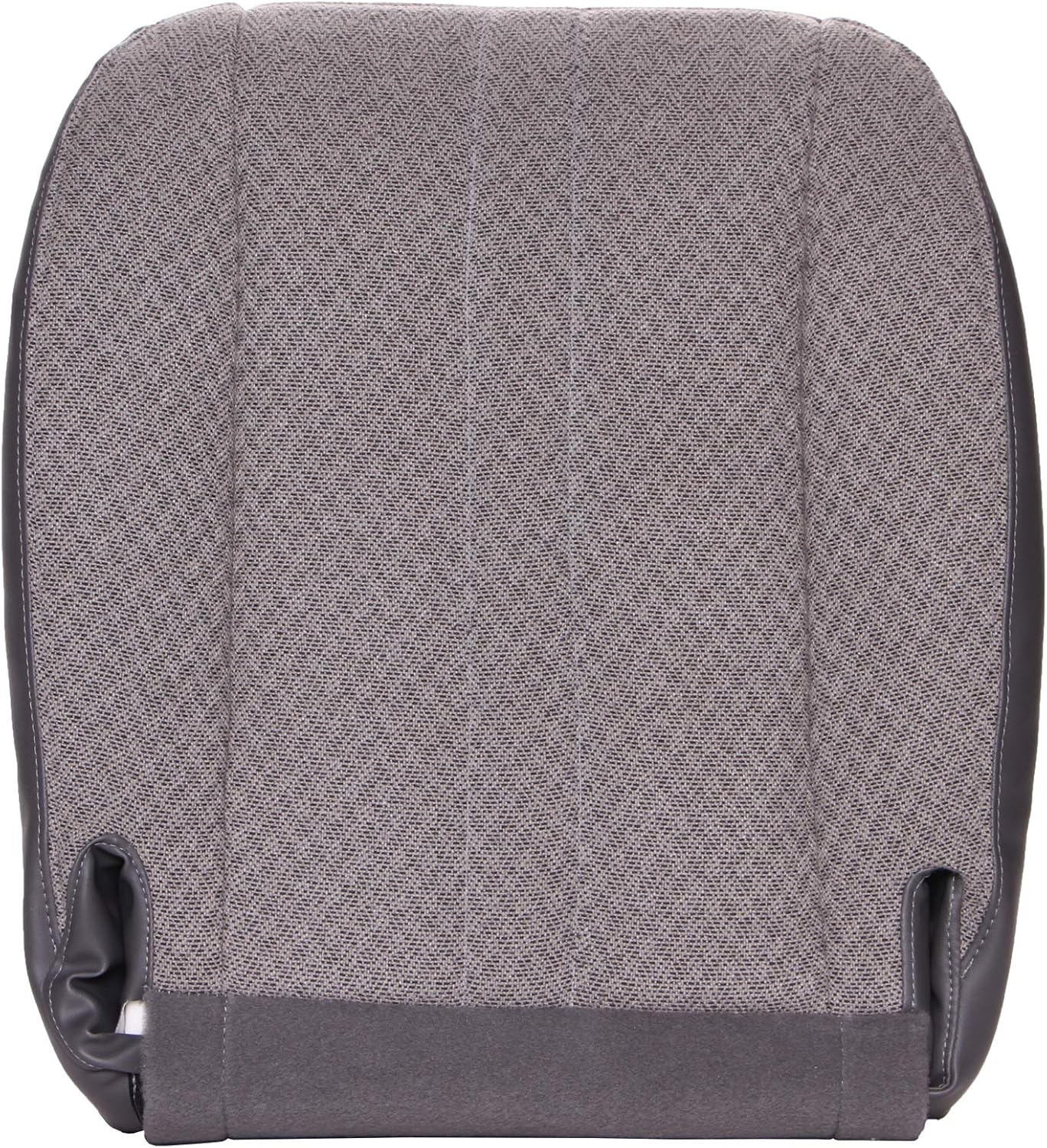 The Seat Shop Work Van Driver or Passenger Bottom Replacement Seat Cover - Medium Neutral (Tan) Cloth (Compatible with 2003 - 2021 Chevrolet Express and GMC Savana)