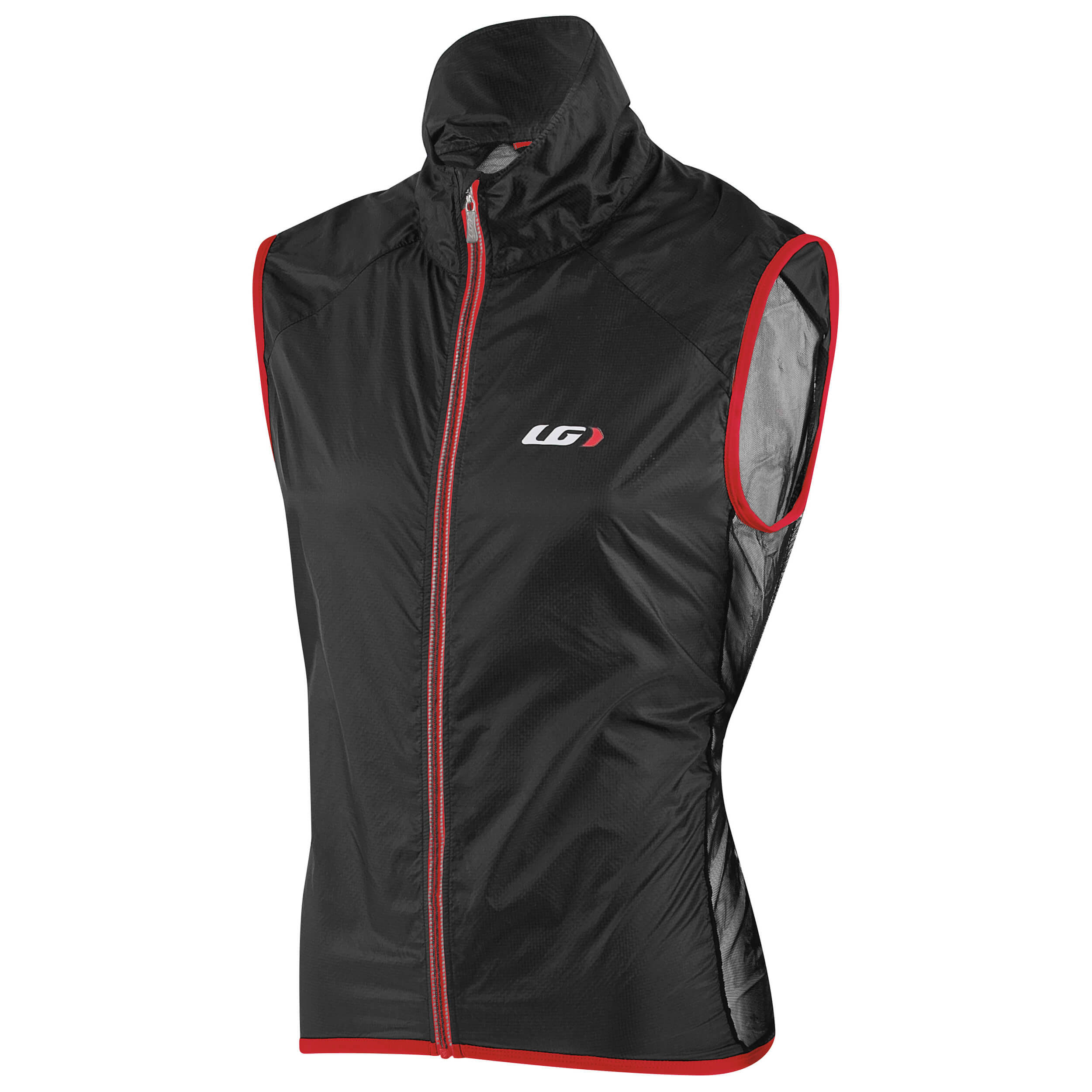 Garneau Speedzone X-Lite Vest: Black/Red - LG