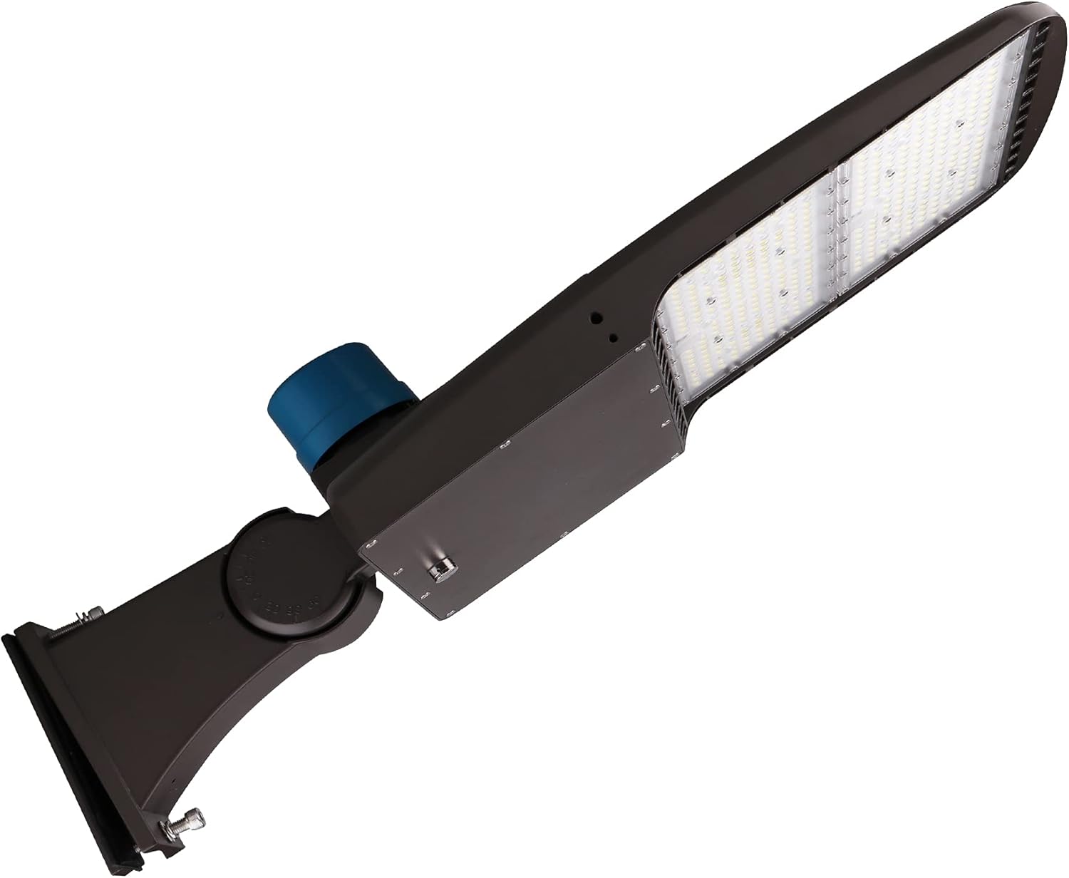 150W LED Parking Lot Lights, Dusk to Dawn Photocell Sensor LED Shoebox Pole Lights, Surge Protection Built-in, 450W MH Equiv. 1-10V Dim, 5000K, 100-277V AC DLC UL Approved