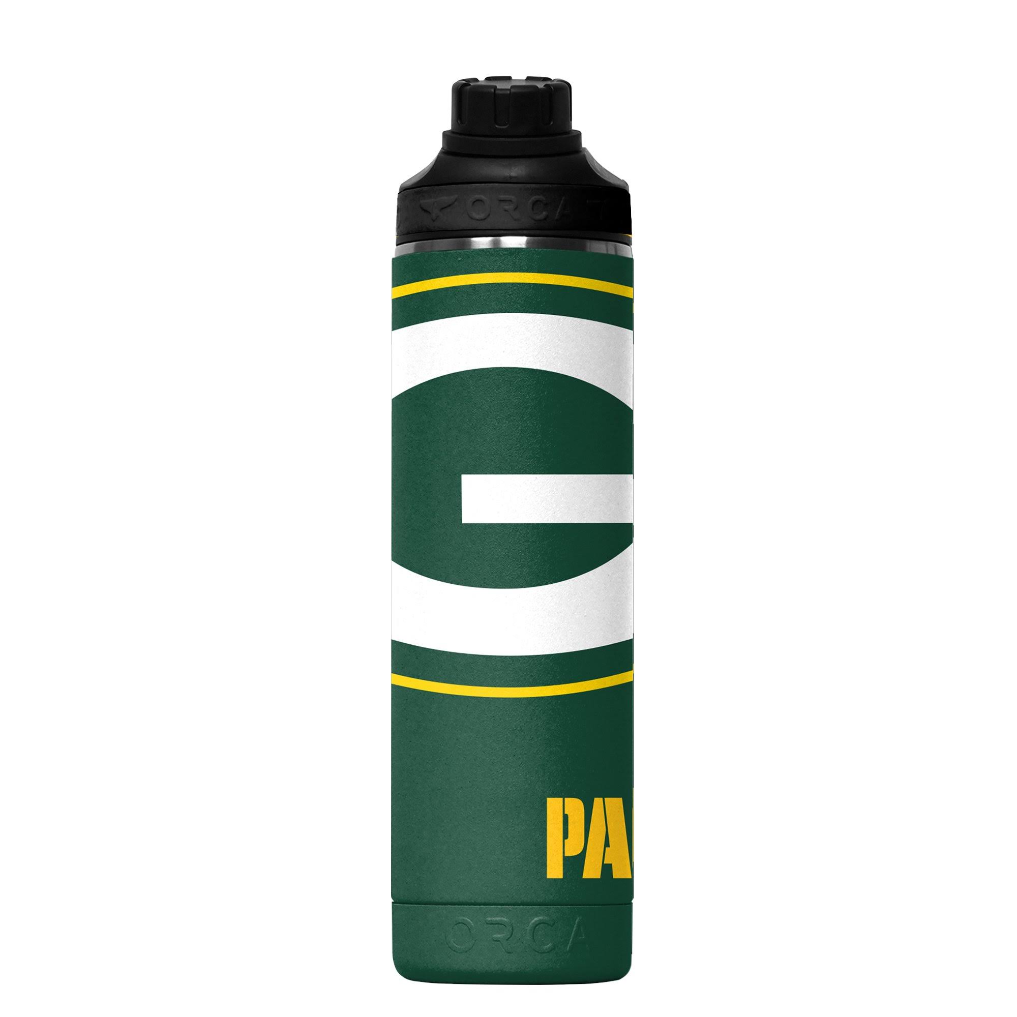 Orca Green Bay Packers 22oz. Large Logo Hydra Water Bottle