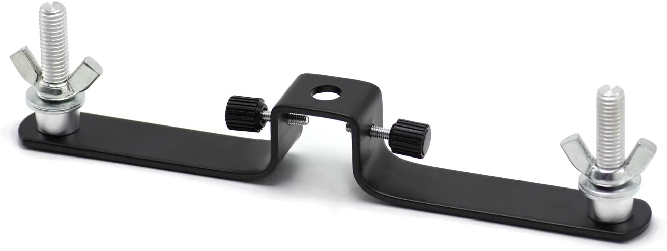 LimoStudio 2-Piece Set, Triple Crossbar Mount, Photo Studio Backdrop Support 3 Cross Bar Mounting Hardware, Wide Compatibility, AGG1258 Pack of 2