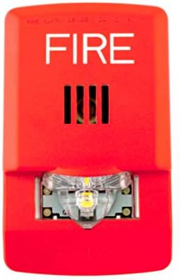 WHEELOCK LSTR3 LED Strobe RED 2W Wall 12/24V 4CD Pack of 2