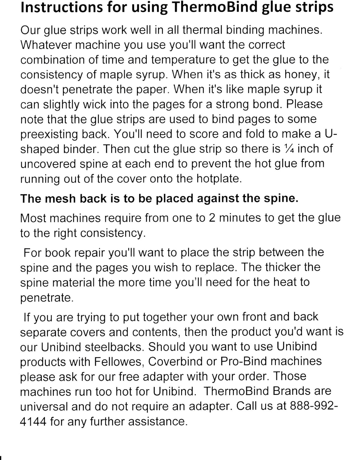 ThermoBind 50pcs 3/4