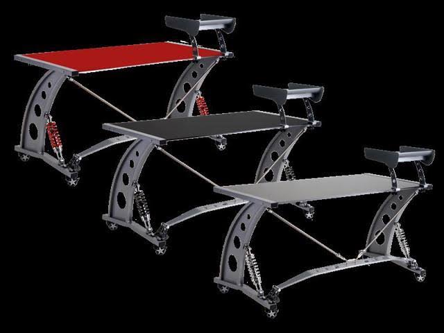 Pitstop Furniture GT Spoiler Desk - Black