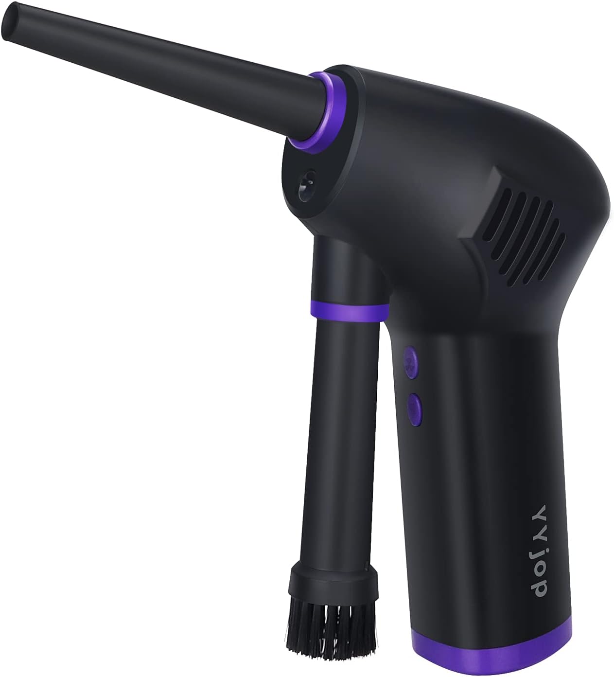 YYjop Cordless Air Duster for Computer Cleaning, Electric Air Blower Duster Cleaner, Enhanced 45000 RPM, 60W Fast Charging Type-C Port Pack of 2