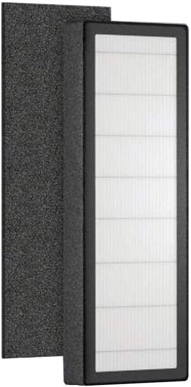 Nispira Premium True HEPA Filter Replacement Compatible with Hoover Part AH60010. Fits Air Purifier WH10100 and WH10200, 4 Filters Pack of 2