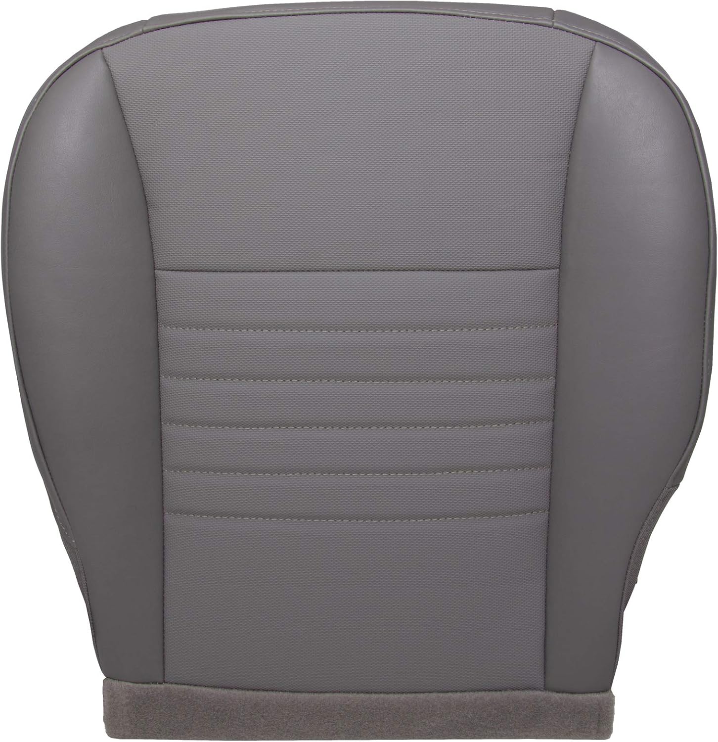 The Seat Shop Driver Bottom Replacement Vinyl Seat Cover - Medium Slate Gray (Compatible with 2006-2008 Dodge Ram ST 1500, and 2006-2009 ST 2500 and 3500)