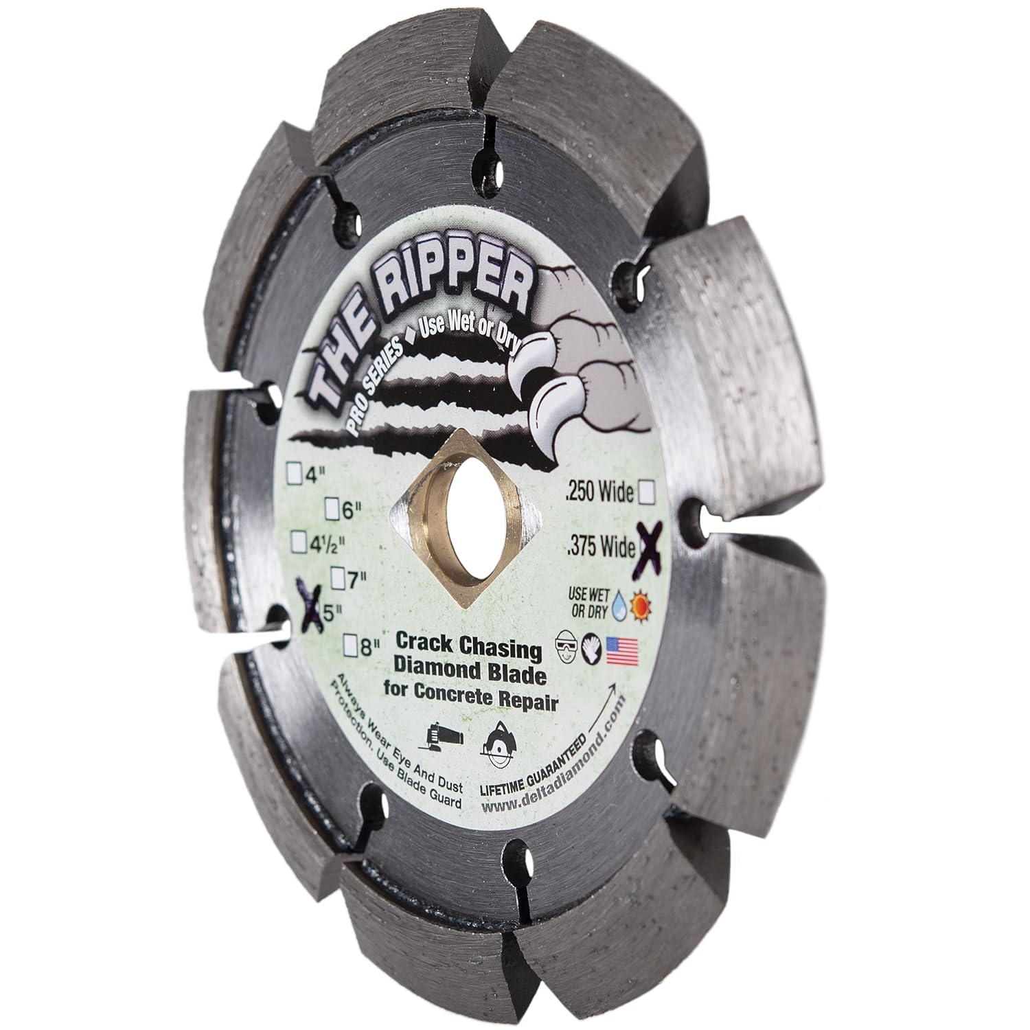 Delta Diamond Ripper Pro Premium 5-inch X .375