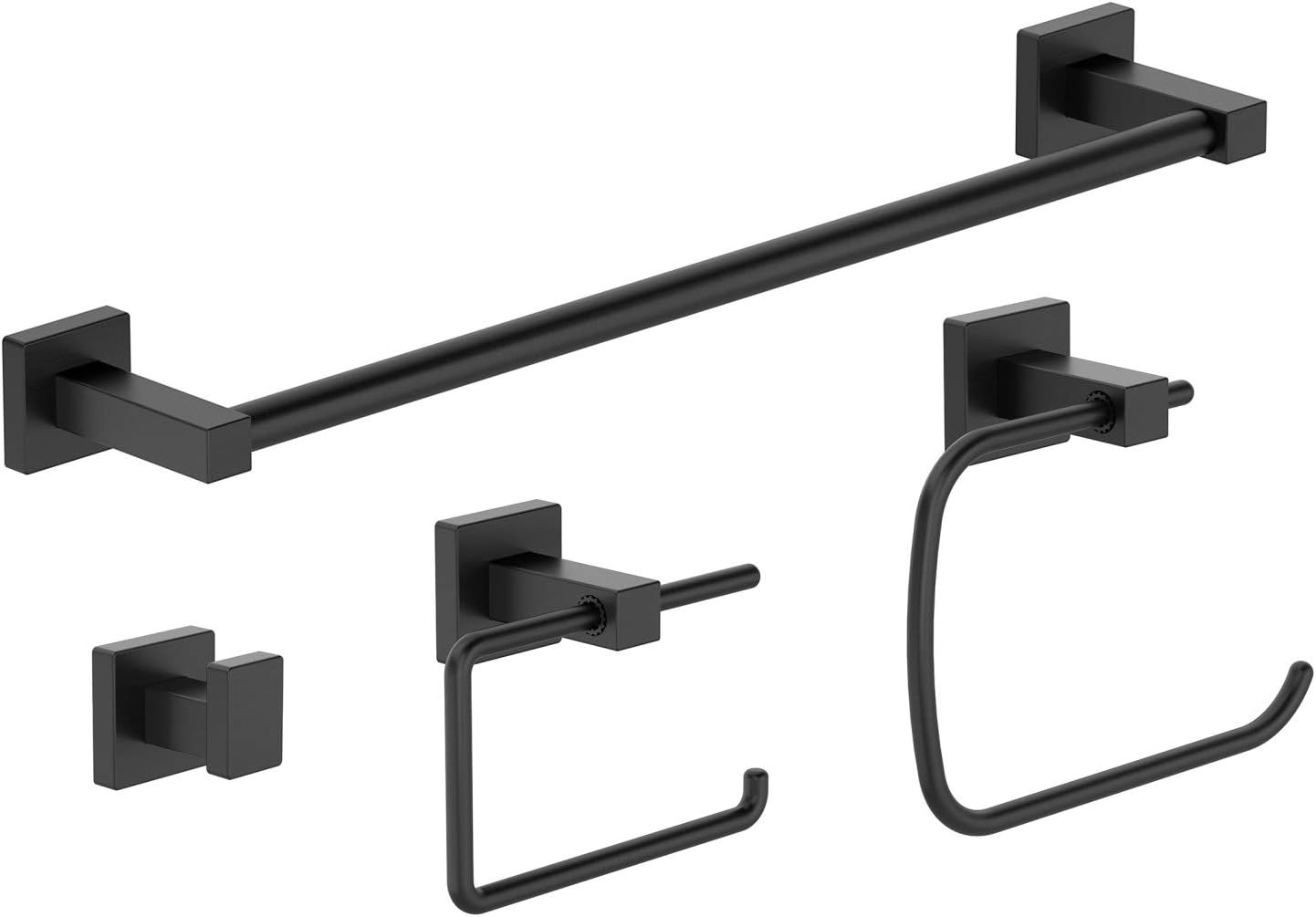 Symmons 36AC-BUNDLE Duro 4-Piece Wall-Mounted Bathroom Hardware Set in Polished Chrome