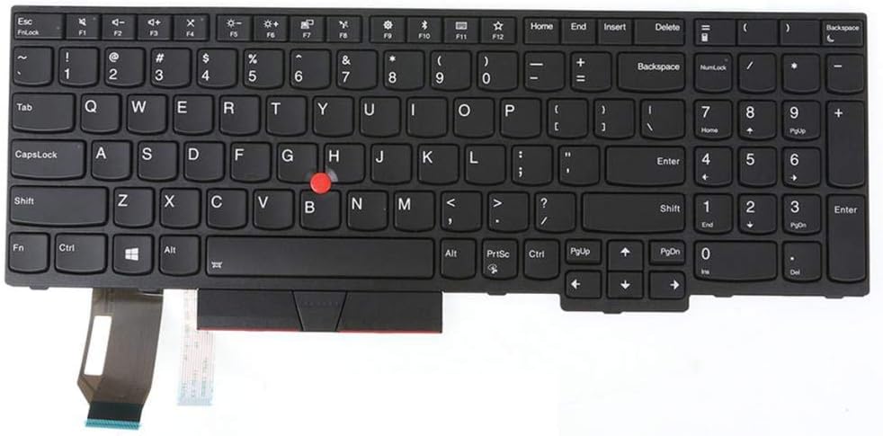 ZGQA-GQA Notebook Parts New Plastic Laptop Keyboard US Replacement with Backlight Part for 8560W