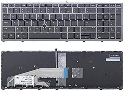 New Genuine Keyboard for HP ZBook 15, 17 G3 Backlit Keyboard 846650-001 Pack of 2