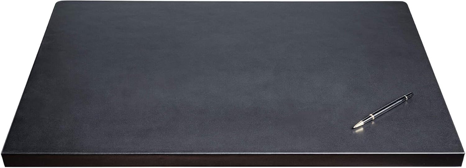 Dacasso Desk Pad, 30 x 19 x 1.25, Black