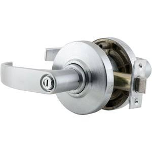 Schlage ALX40SPA605 Sparta Privacy Door Lever Set Polished Brass