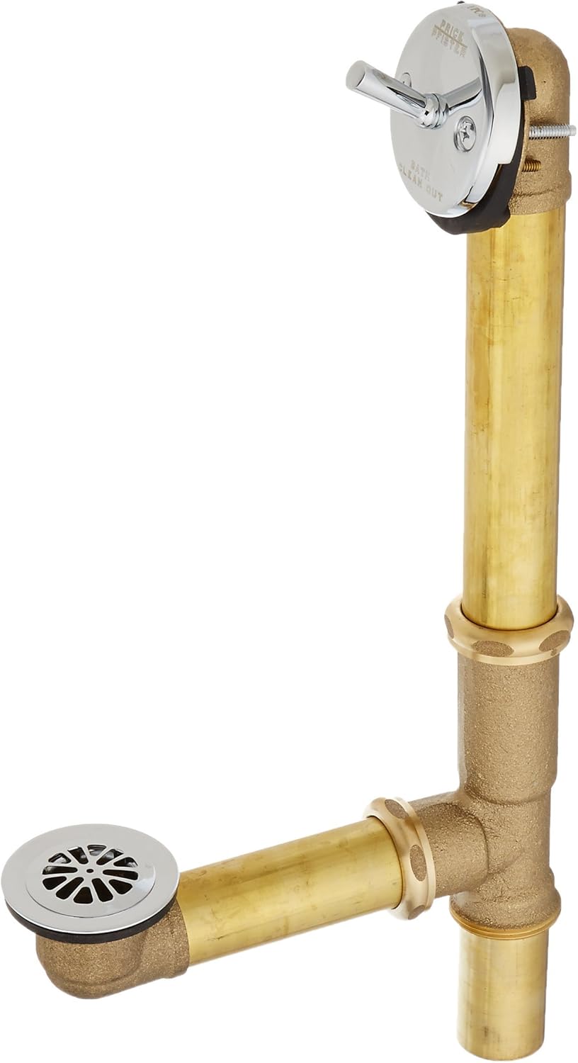 Pfister 19-020 Waste and Overflow Trip Lever Type, Chrome Pack of 2