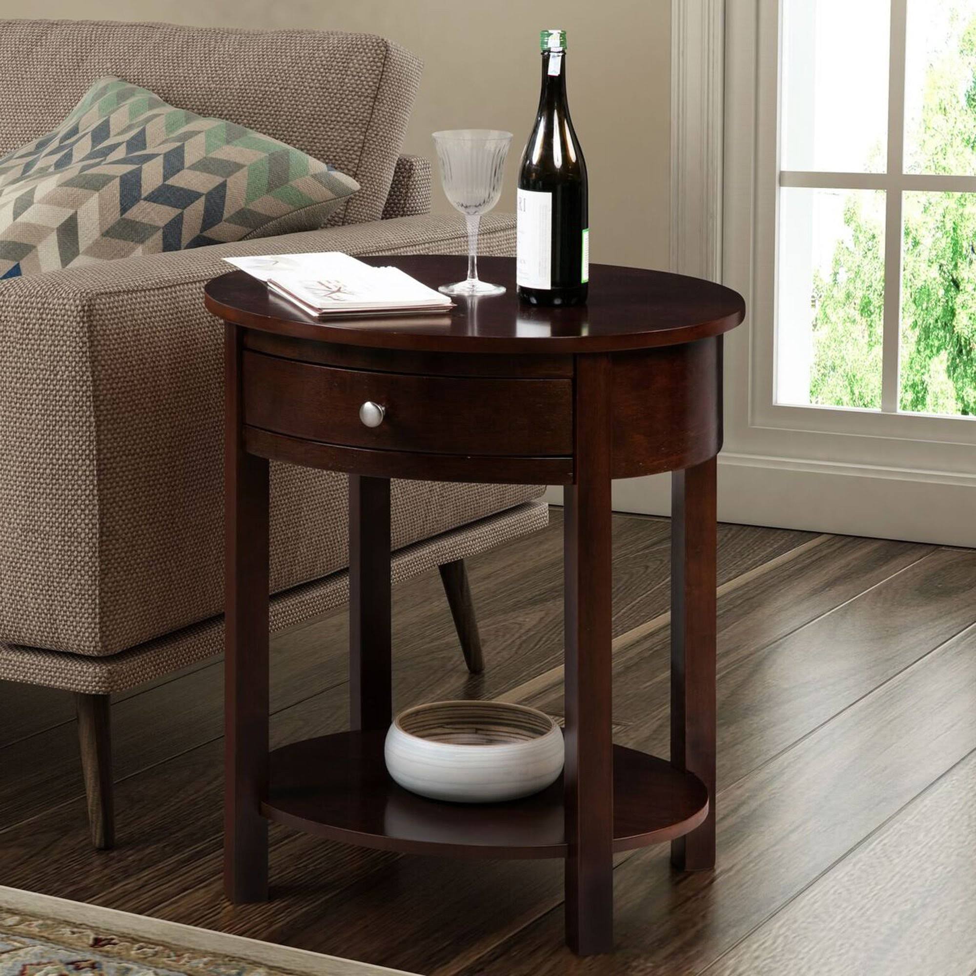 Convenience Concepts Classic Accents Cypress End Table , Espresso